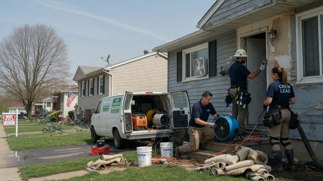 Flood Cleanup in Fort Recovery, OH near me