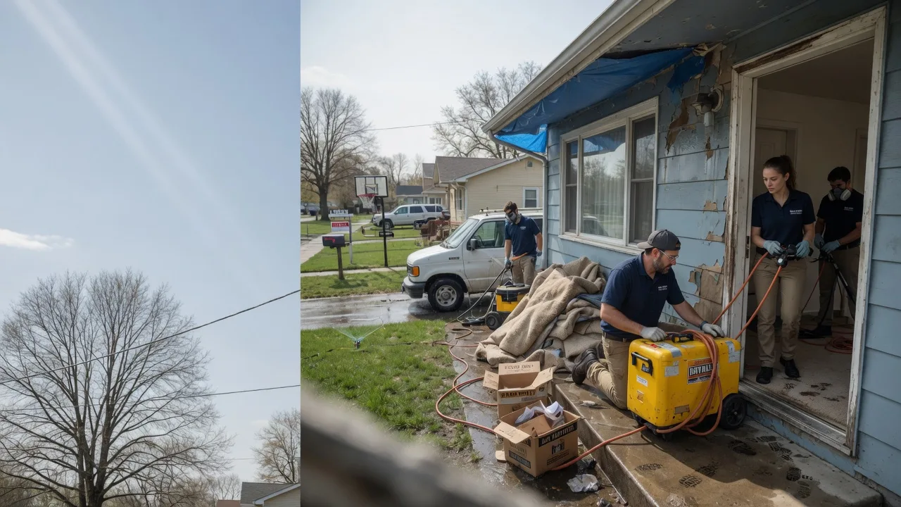 Basement Flood Cleanup in Fort Recovery, OH near me
